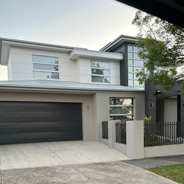 Exterior House Painted In Geelong Colourbond Dune