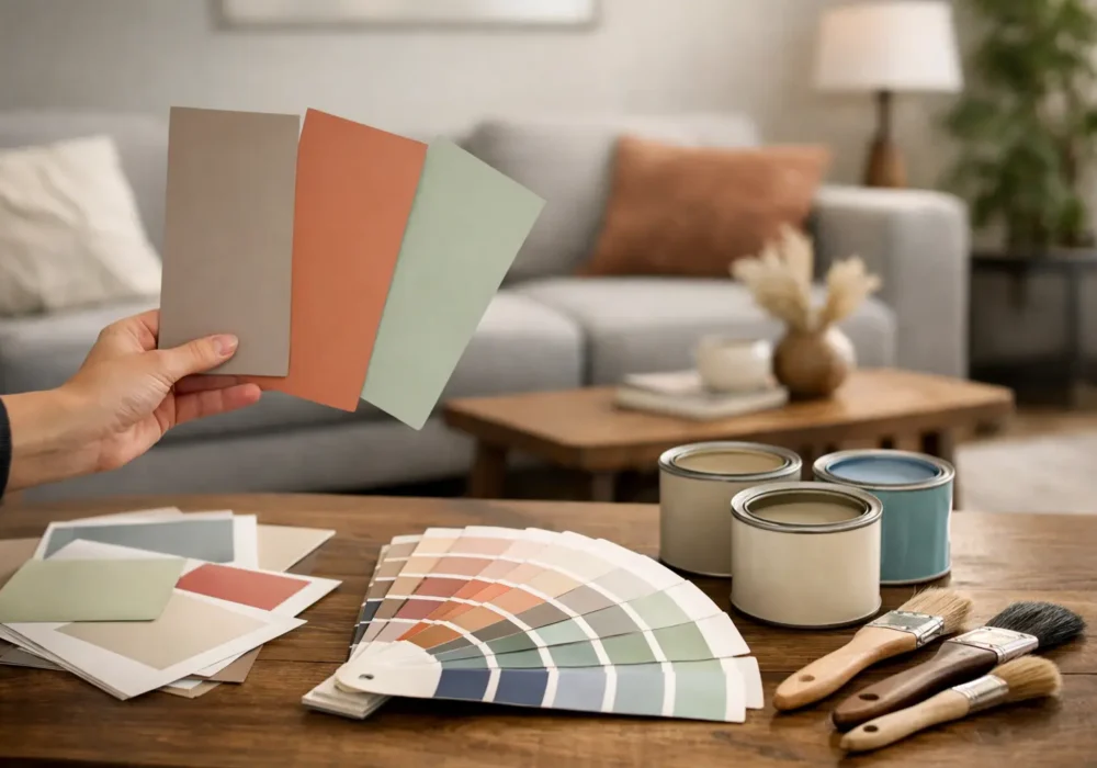 How to Choose Paint Colours for Living Room