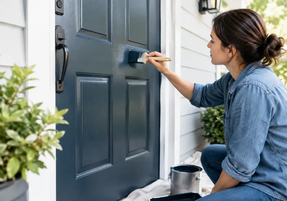 How to Repaint Front Door for a Lasting Finish